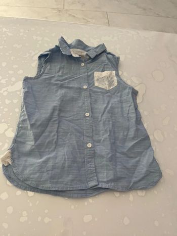 Chemise sans manche
