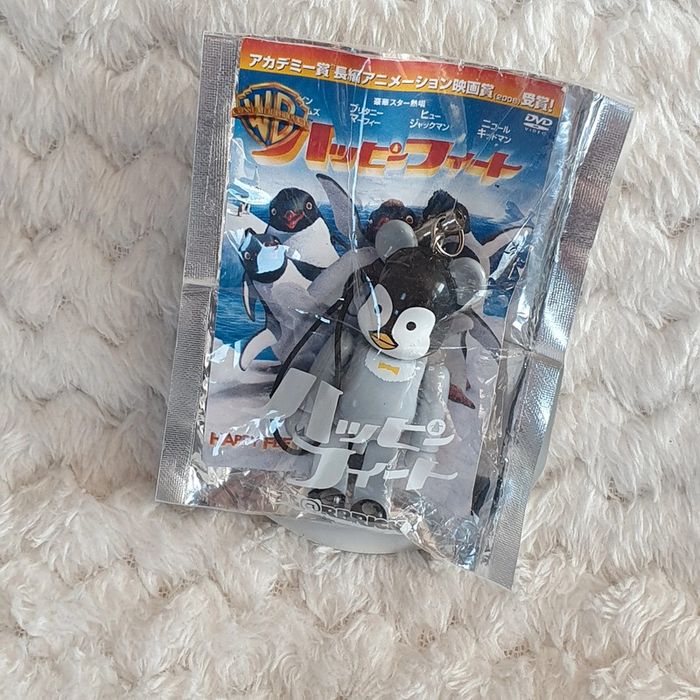 Bear Bricks Happy Feet Phone Charm Bag Charm Japan rare