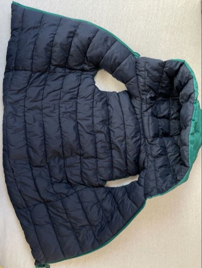 Doudoune Blouson sans manches réversible à capuche 98cm 36m 3a - photo numéro 5