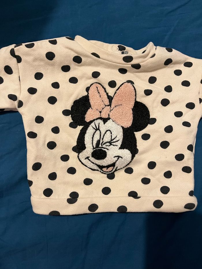 Pull Minnie fille 1 mois