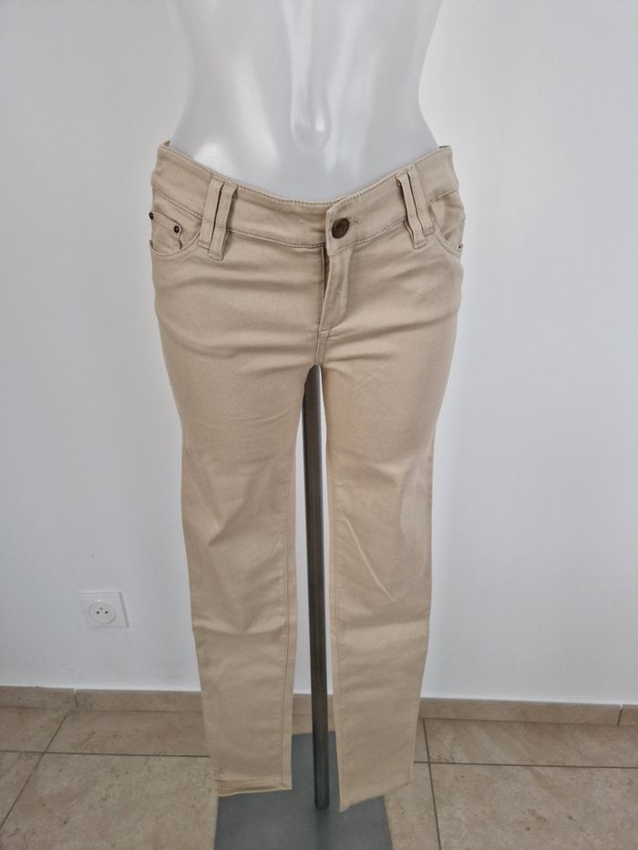 Pantalon beige Jennyfer