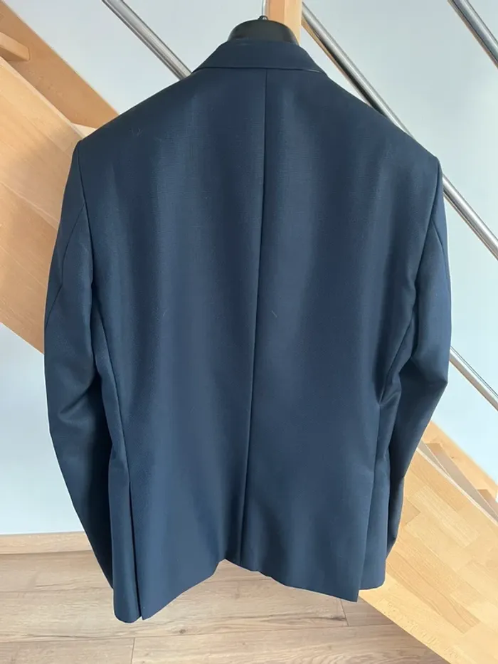 Veste de costume bleu marine - photo numéro 3