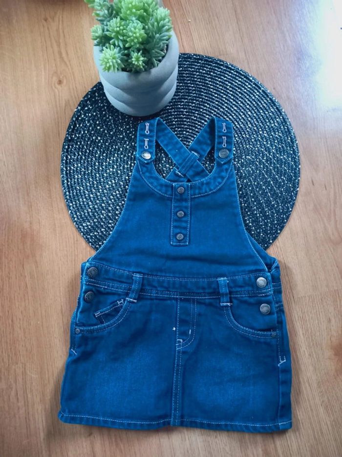 💚 salopette en jeans -  kitchoun  - 18 mois 💚
