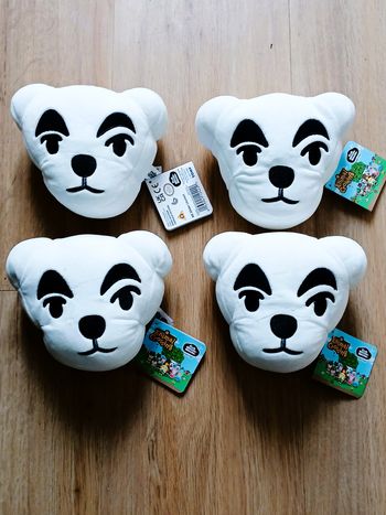 Lot Revendeur 4 Peluche Slider Animal Crossing Club Mocchi Mocchi