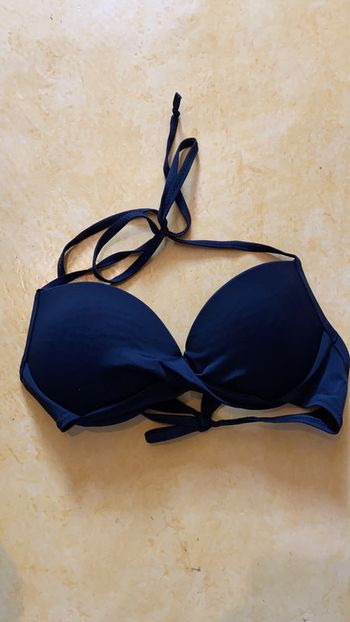 Haut de maillot de bain noir