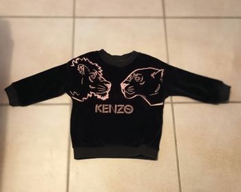 Sweat velours Kenzo  kids  taille 2 ans