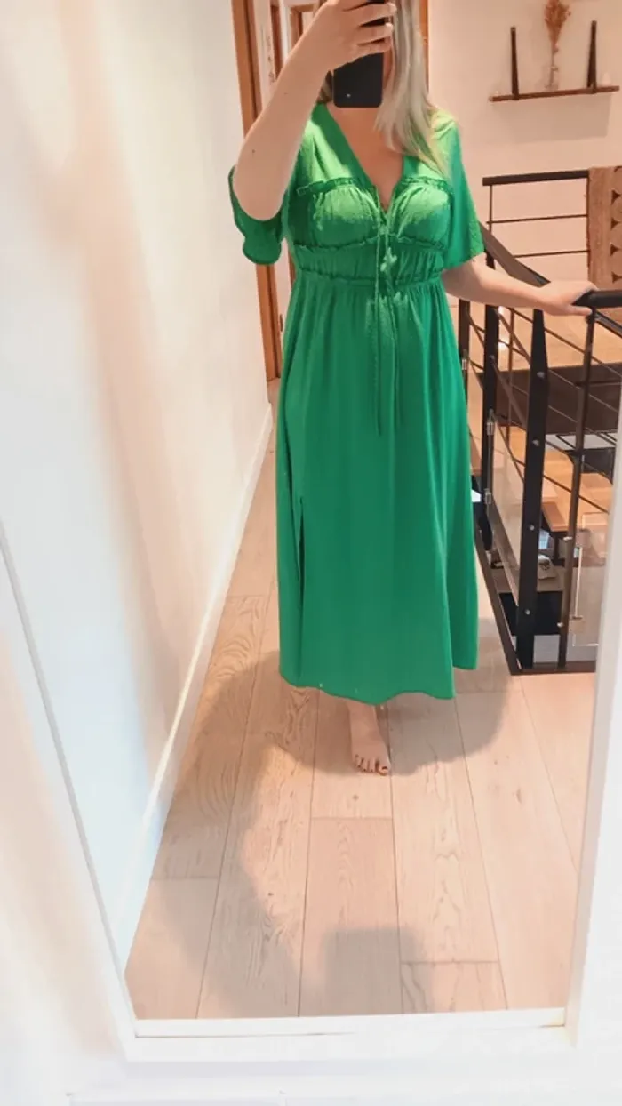 Robe longue verte - photo numéro 12