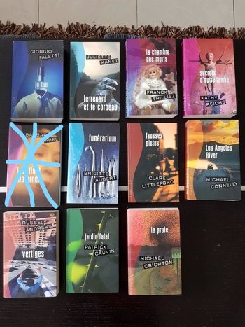 Lot ou au choix de 10 livres de poche 📚