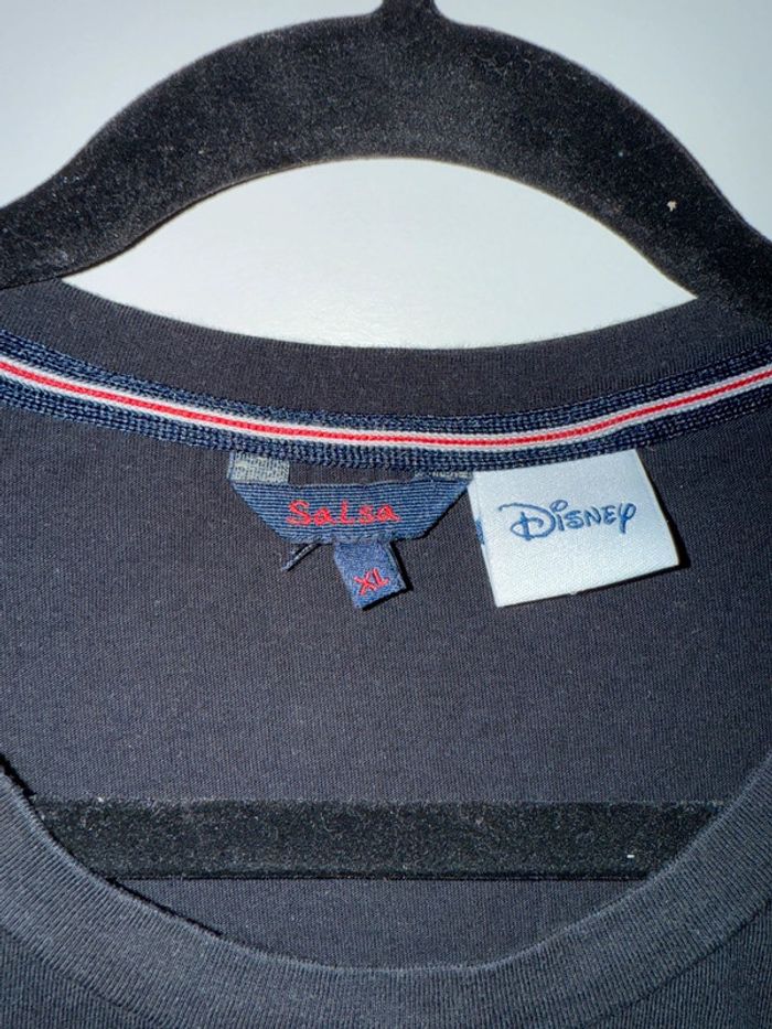 T-shirt noir Mickey Mouse – Taille XL – Disney x Salsa - photo numéro 3