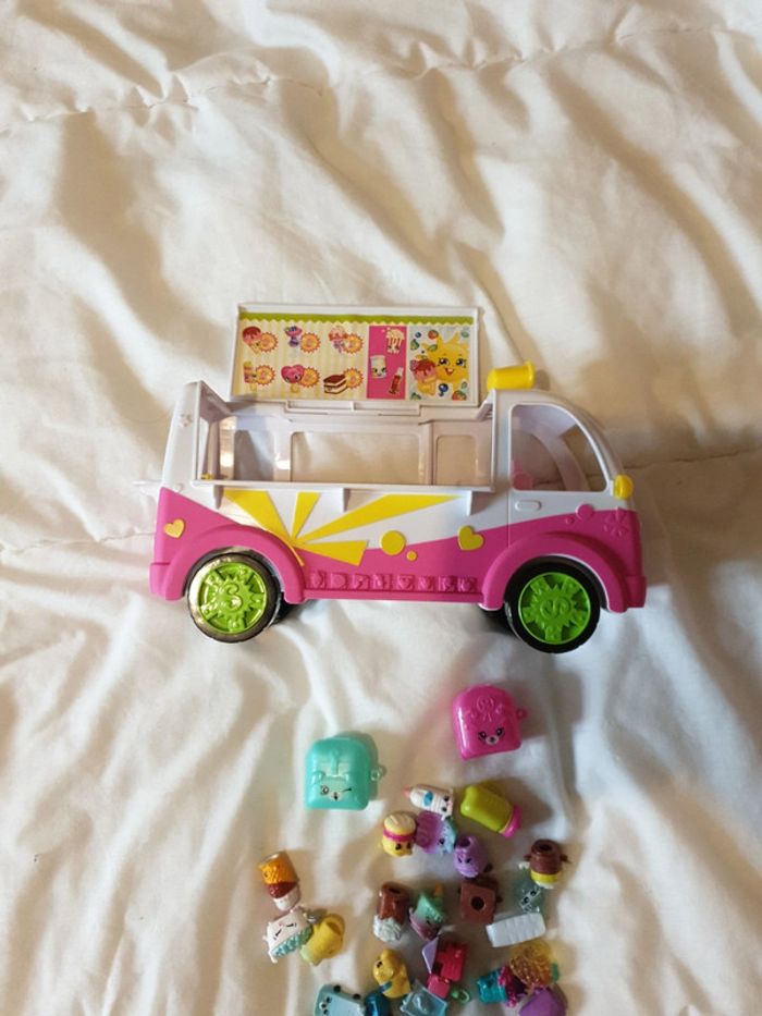 bus shopkins avec figurines - photo numéro 2