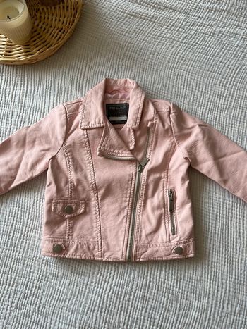 Perfecto en similicuir rose
