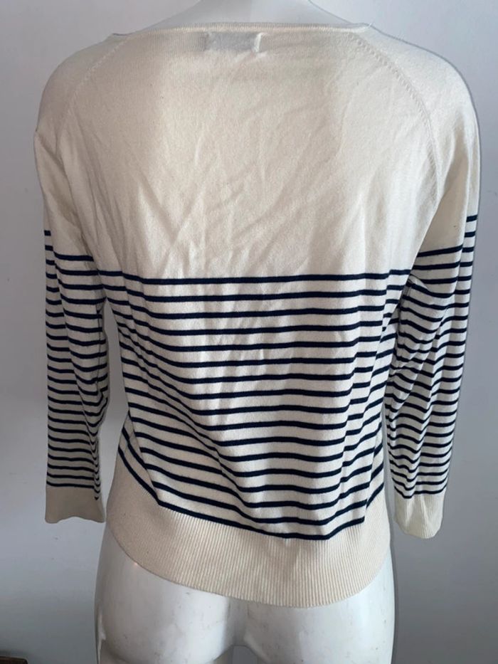 Pull léger motif coeur - photo numéro 3
