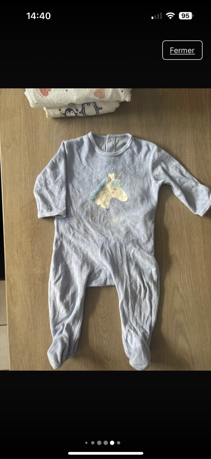 Lot de pyjama en velour - photo numéro 6