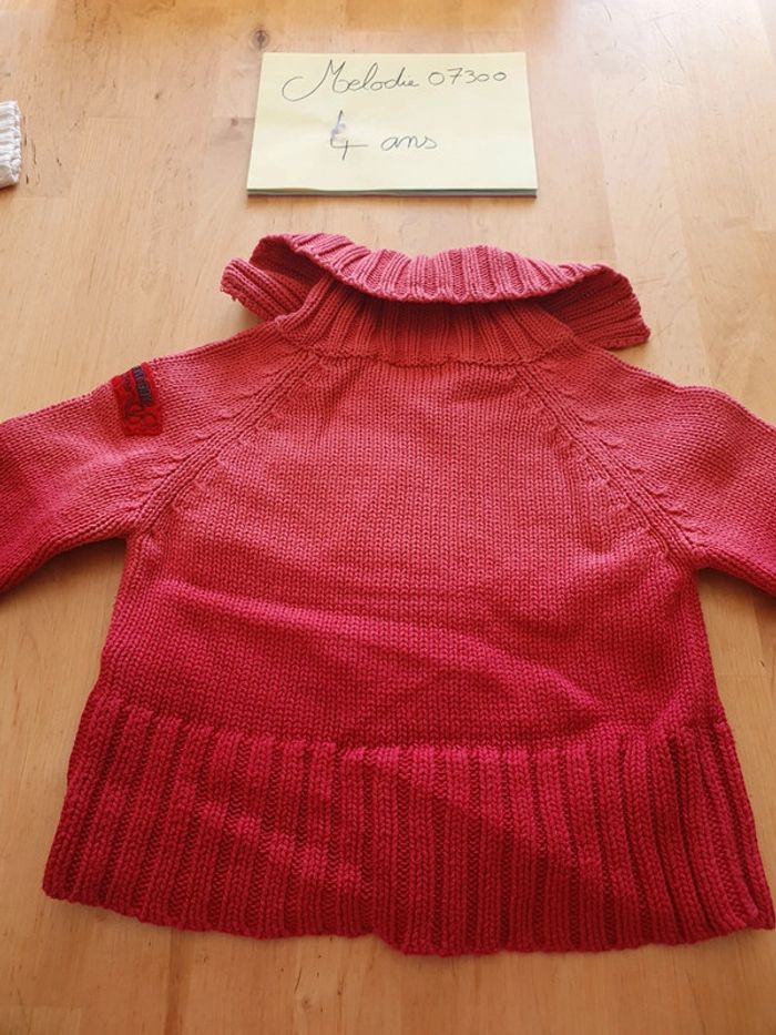 Gilet rouge 4ans - photo numéro 2