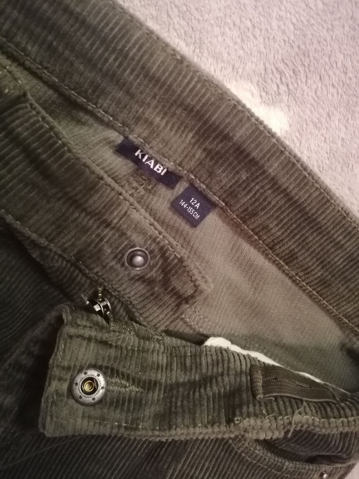 Pantalon velours 💚 garçon 12 ans - photo numéro 3