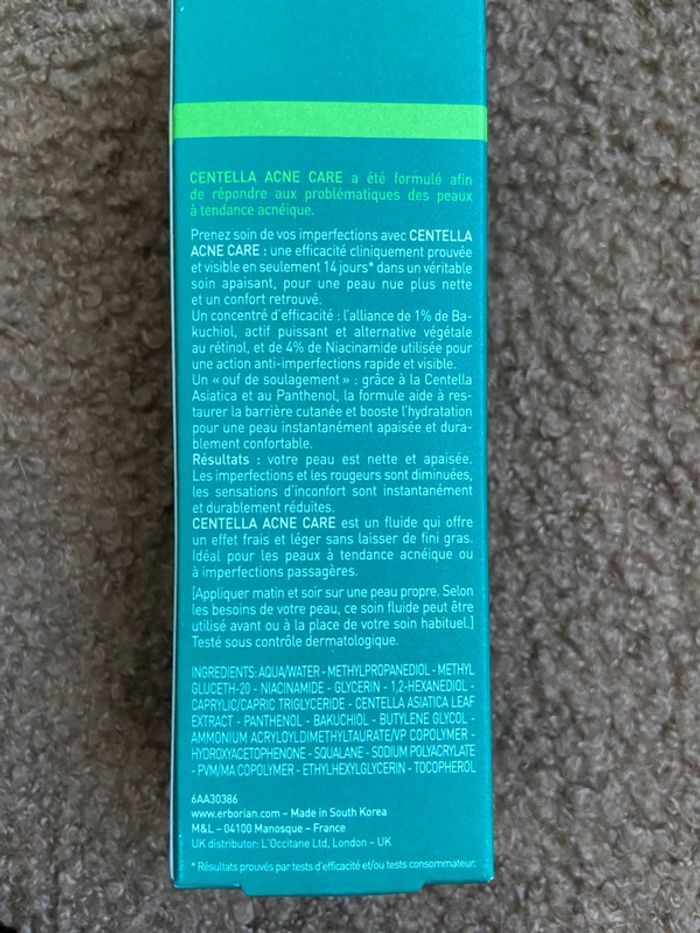 Fluide apaisant anti imperfections - photo numéro 4