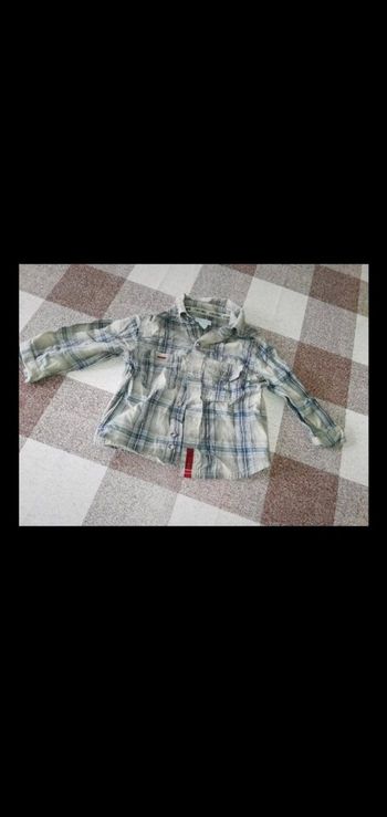 Chemise 12 mois manches longues obaïbi