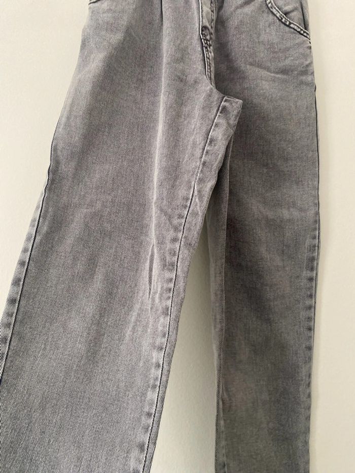 Jean mom gris à élastique Enfant fille 10 ans H&M - photo numéro 3