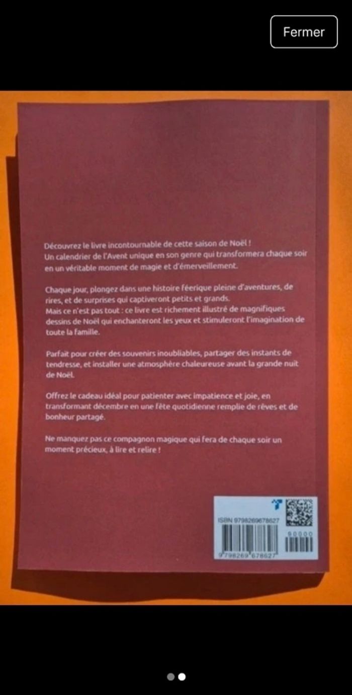 Calendrier de l’Avent Magique, livre féérique pour enfants - photo numéro 2