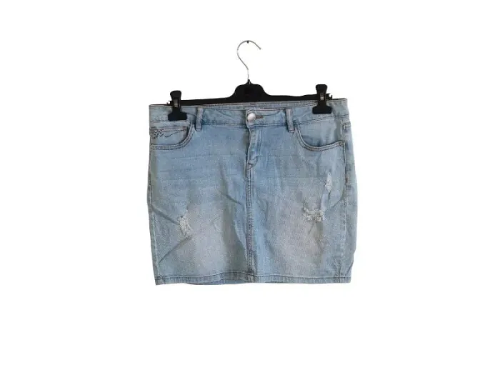 C61 jupe jeans bleu Morgan 42