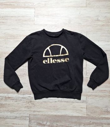 Sweat noir et doré