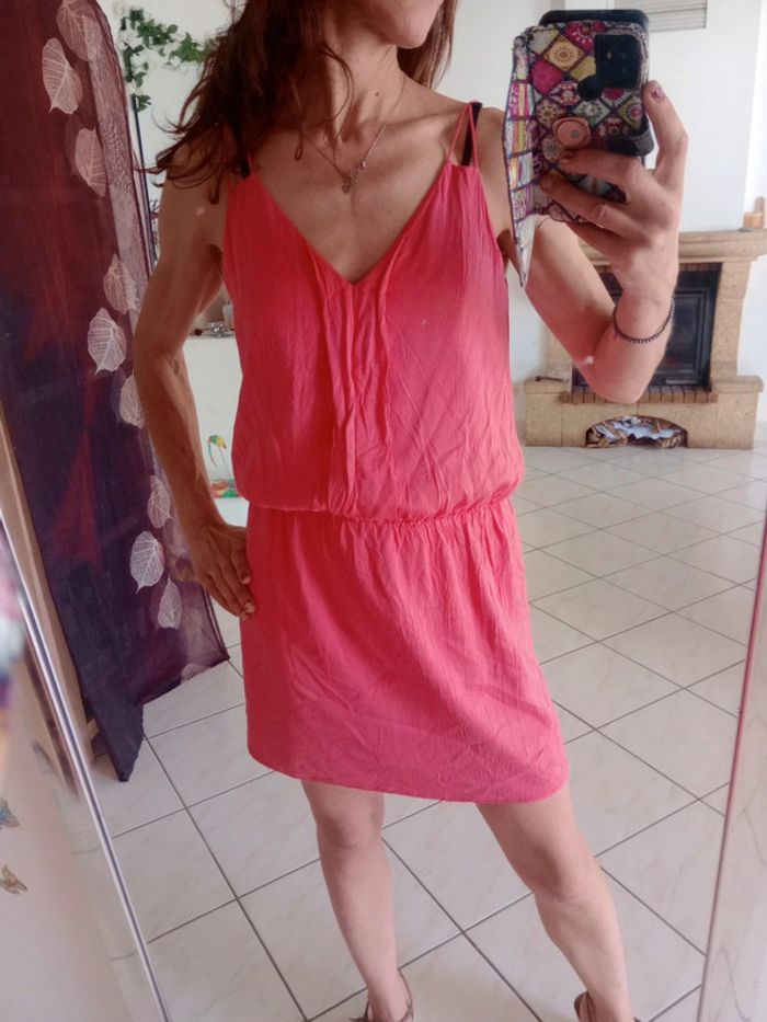 Robe 38 rose fushia c83 - photo numéro 2