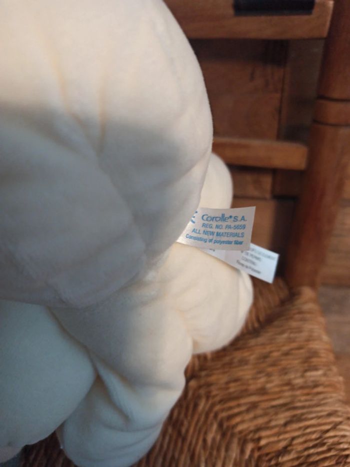 Peluche poupon corolle hochet tbe - photo numéro 4