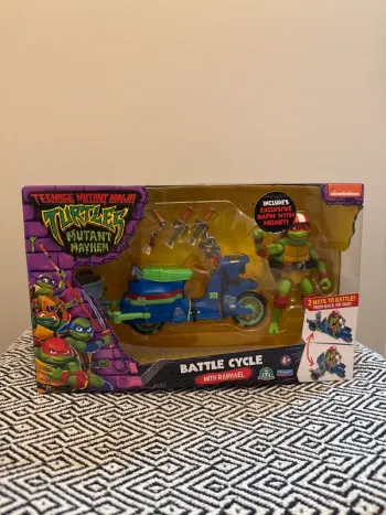 Tortues Ninja - Véhicule avec Figurine Exclusive de 12 cm - 4 ans et +