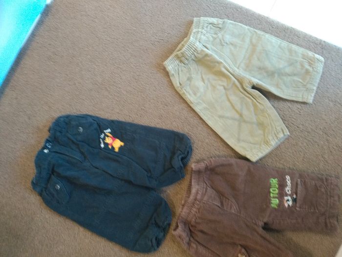 Lot 4 pantalons 9 mois - photo numéro 3