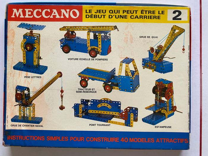 Jeu Meccano boîte 2 - photo numéro 6