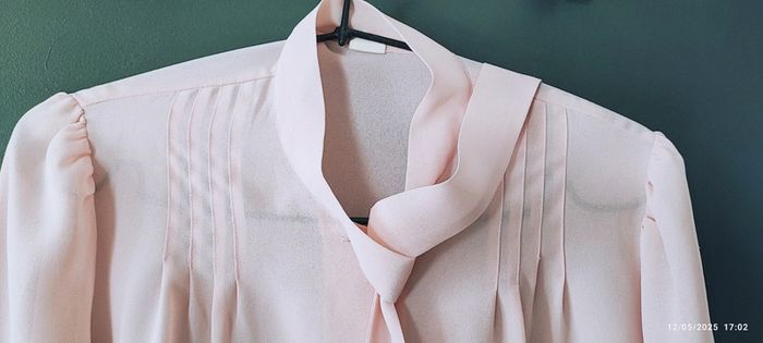 Chemise rose pâle, transparente, Taille 36 - photo numéro 7