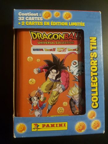 Collector's Tin panini dragon Ball universel collection