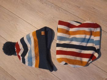 Bonnet + tour du cou enfant taille L