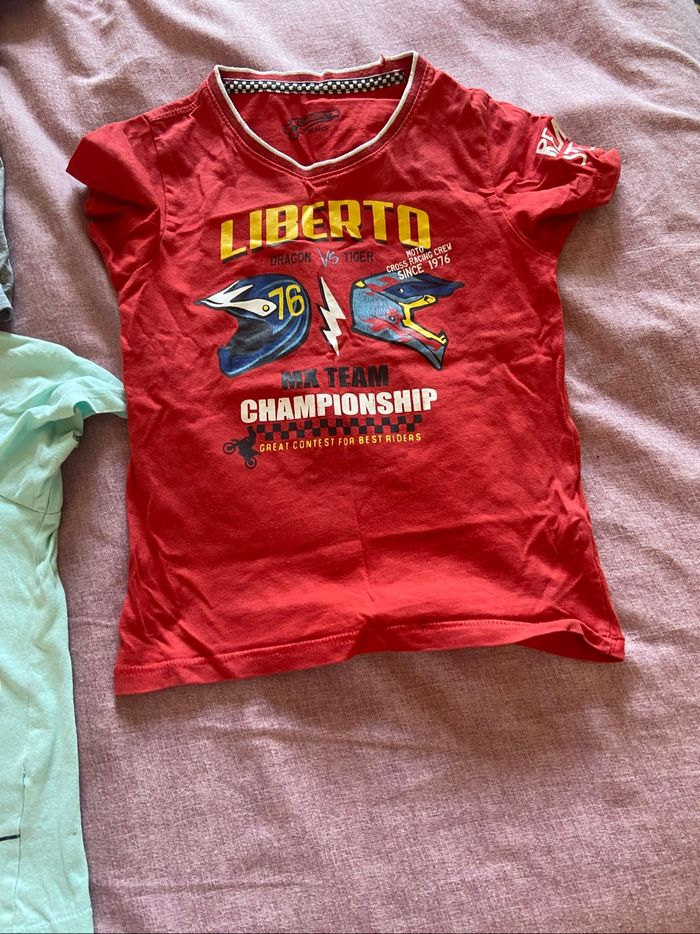 Lot t-shirt garcon 5 ans - photo numéro 4