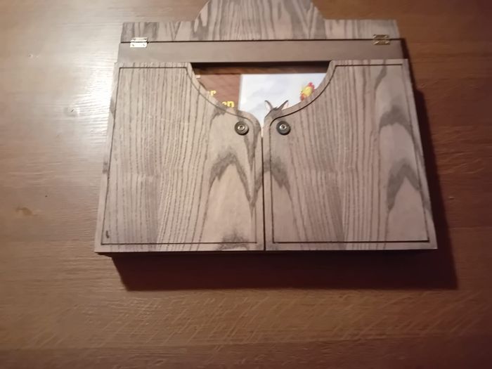 Kamishibaï en bois ( vide sans les feuilles de contes) - photo numéro 2