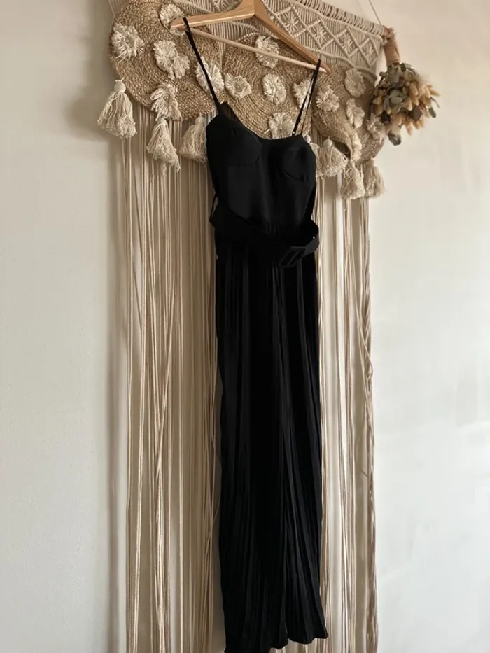 Combinaison bustier noire