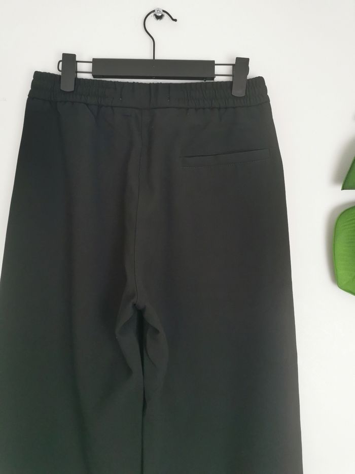 Pantalon carotte tailleur noir Bershka Taille S - photo numéro 5