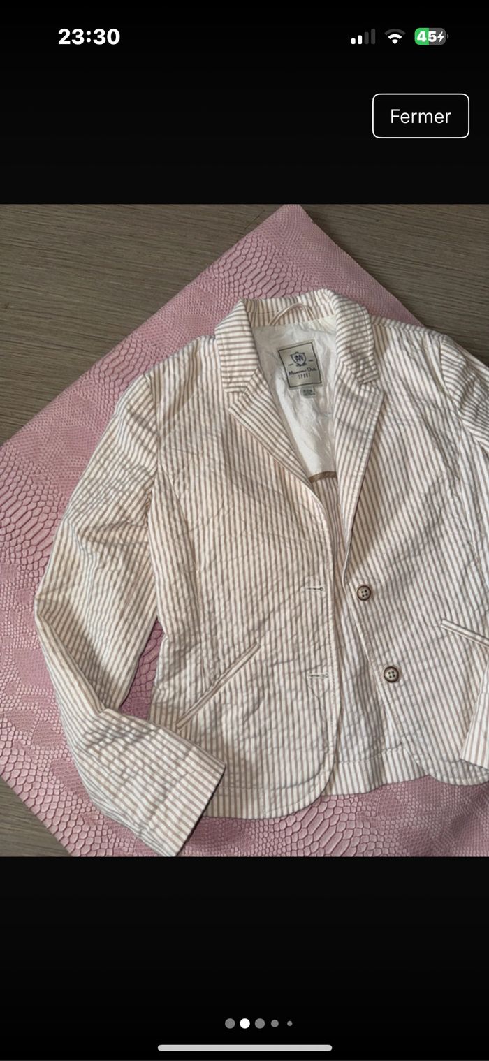 Veste blazer fille Massimo dutti 11/12 ans - photo numéro 3