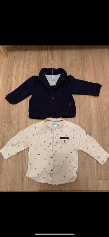 Veste + chemise