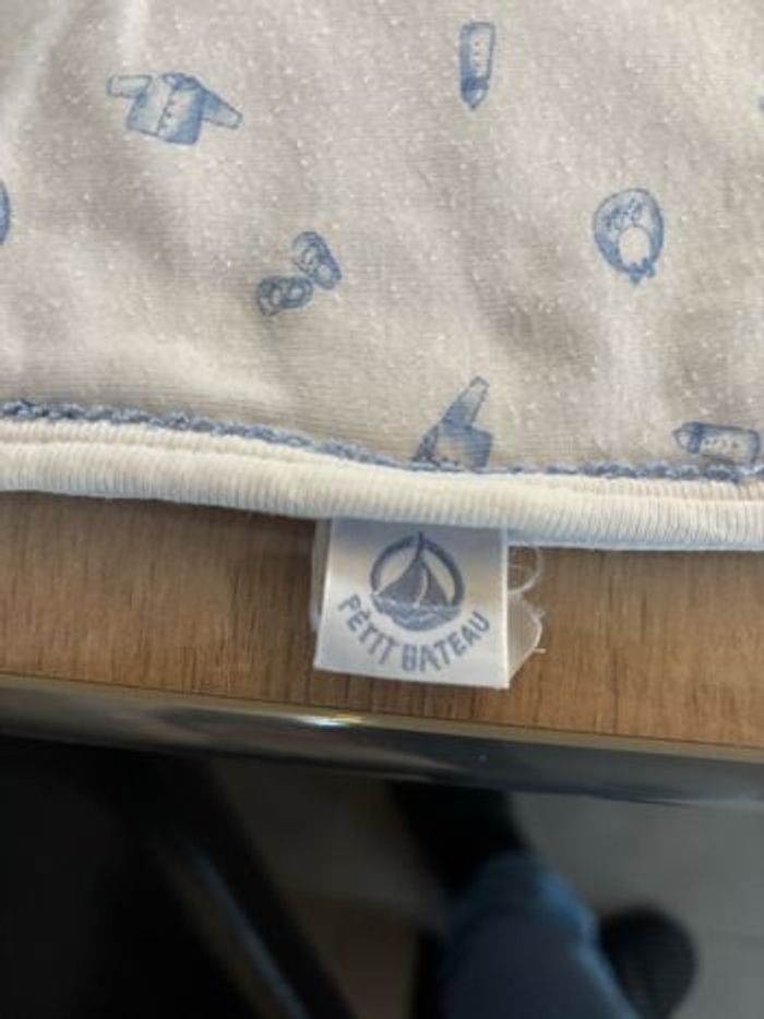 Couverture bébé petit bateau - photo numéro 4