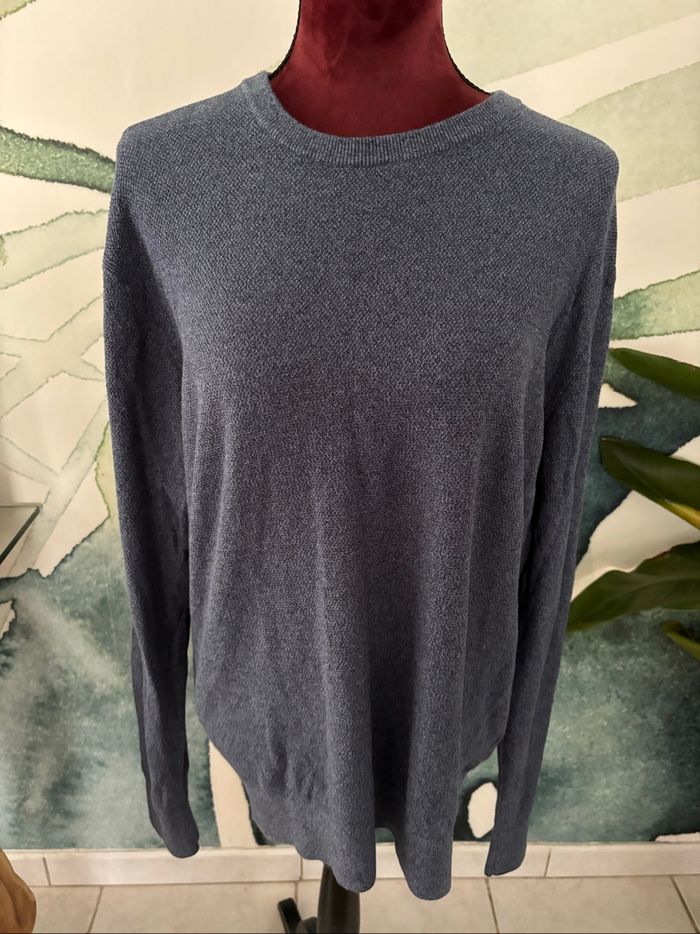 Pull bleu tommy hilfiger homme