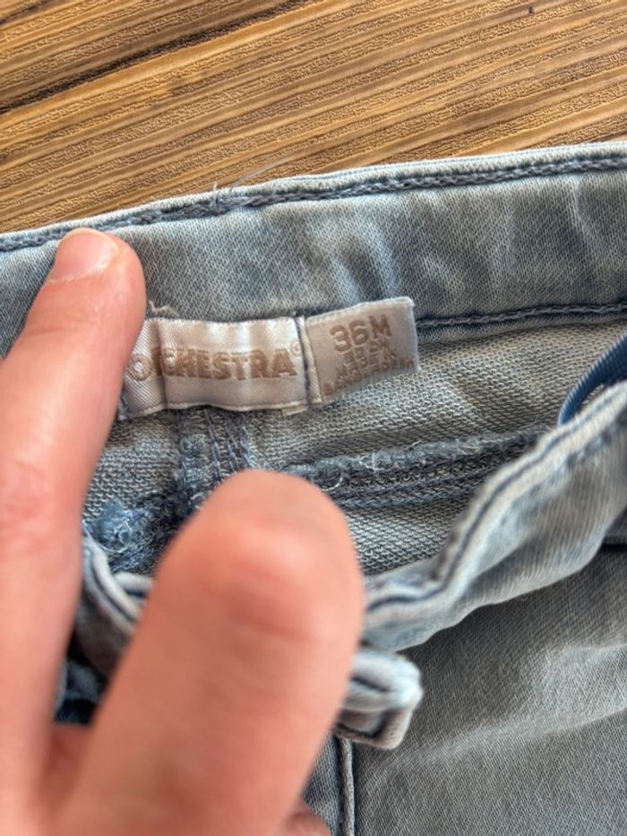 Shirt en jean 36 mois - photo numéro 2