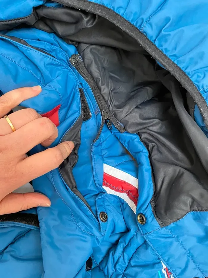 Blousons de ski garçon 3-4 ans poivre blanc - photo numéro 15