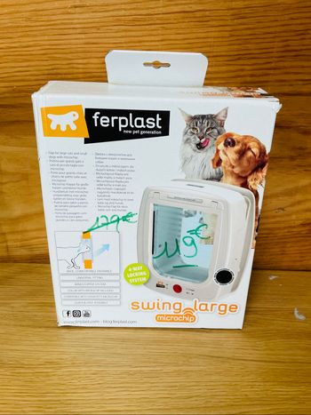 Ferplast porté pour grand chats et chiens de petite taille avec micropuce