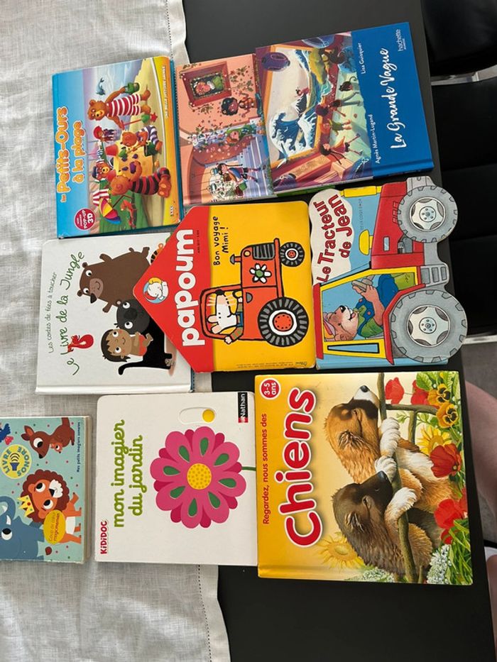 Lot 9 livres enfants garçon - photo numéro 2