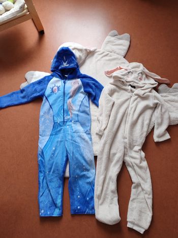 Deux pyjamas polaire fille