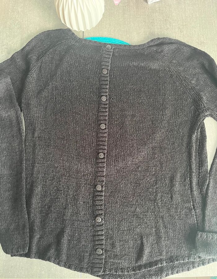 đ€ Pull Noir LĂ©ger en Maille taille L - photo numĂ©ro 5