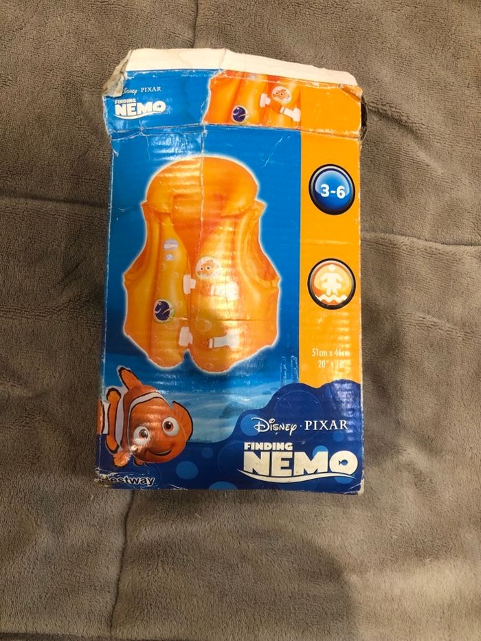 Gilet flotteur enfant (3-6 ans)Nemo Disney en TBE