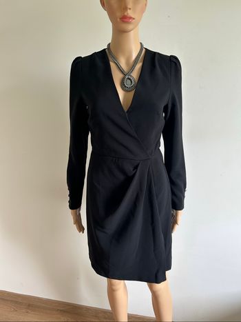 Robe noire neuve à manches longues Morgan taille 34 (valeur 70€)