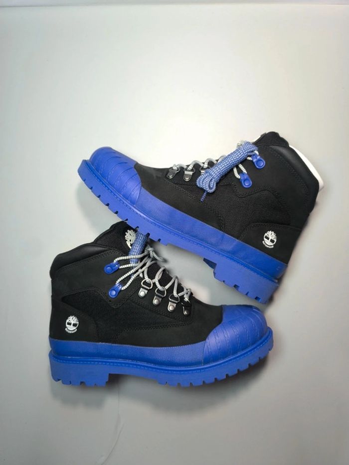 Boots Timberland heritage Waterproof noir et bleu pointure 39 neuves avec boîte - photo numéro 2